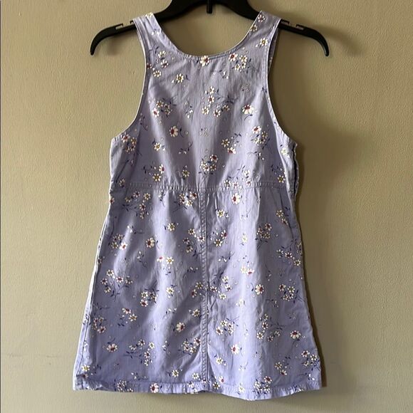 Floral Purple Kids Dress - Picture 5 of 5
